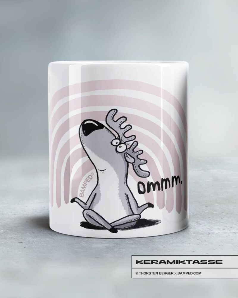 KERAMIKTASSE "RENTIER RUDI / OMMM" – Bild 3