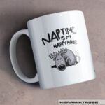 KERAMIKTASSE "RENTIER RUDI / NAP TIME"