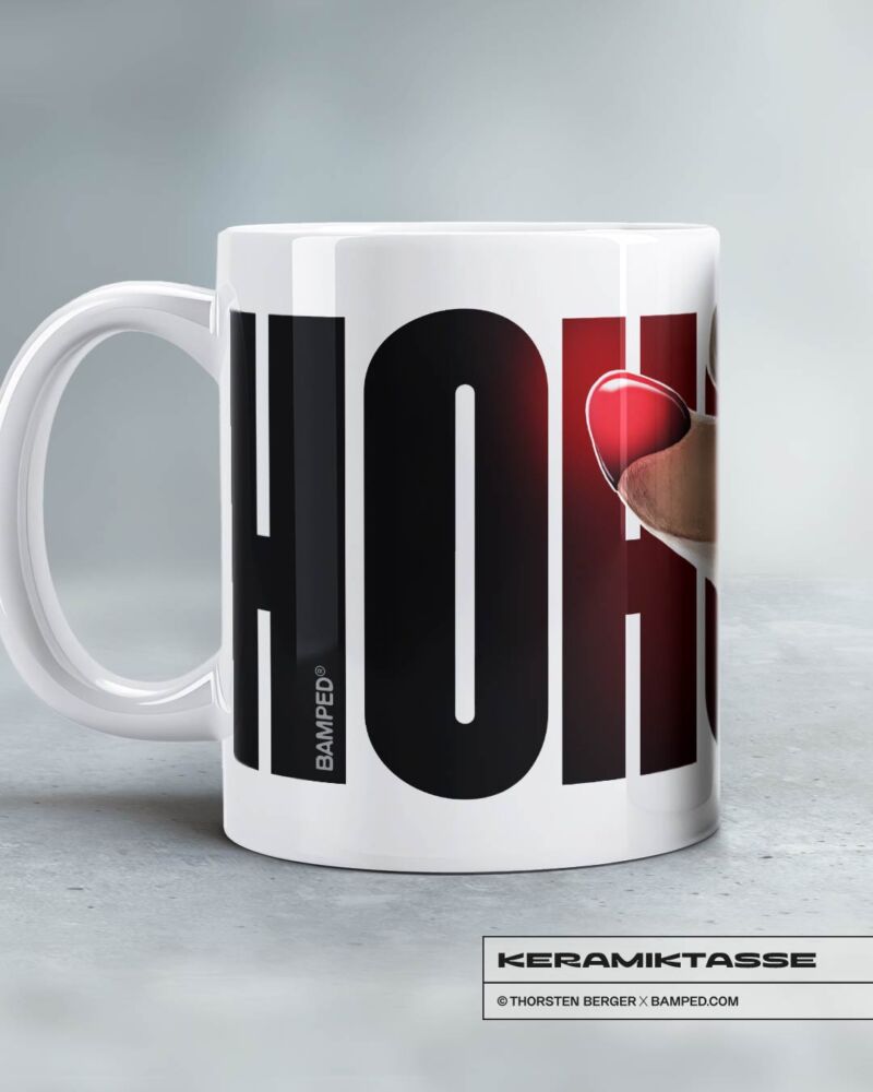 KERAMIKTASSE "RENTIER RUDI / HoHoHOT" – Bild 2