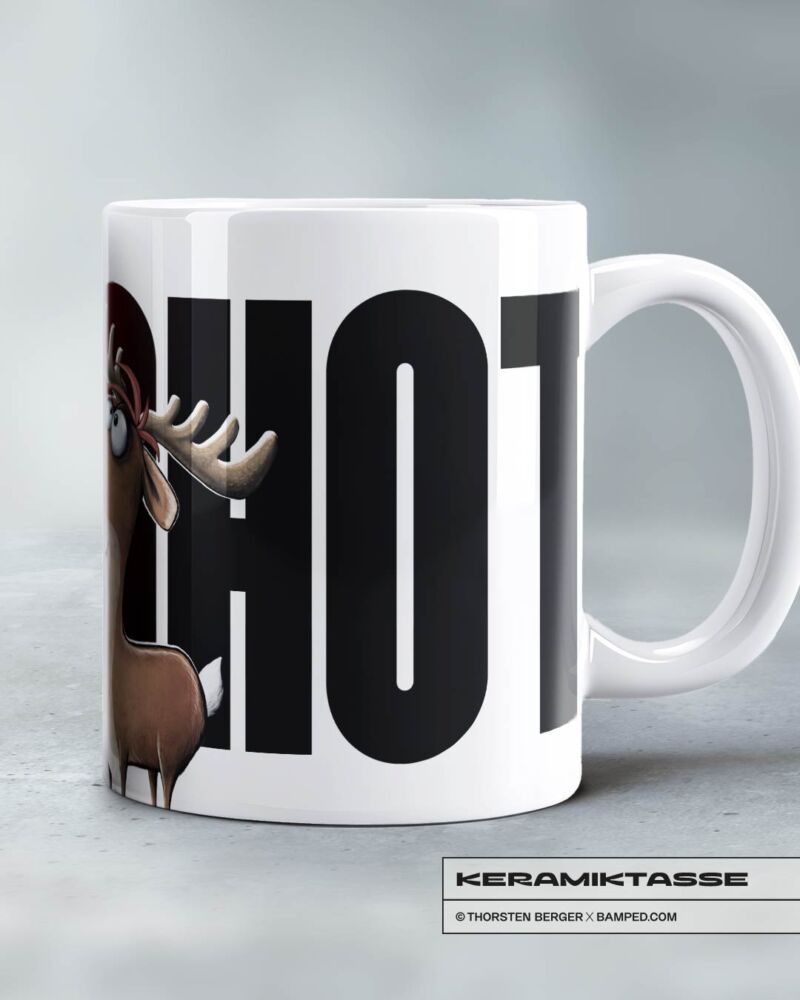 KERAMIKTASSE "RENTIER RUDI / HoHoHOT" – Bild 3