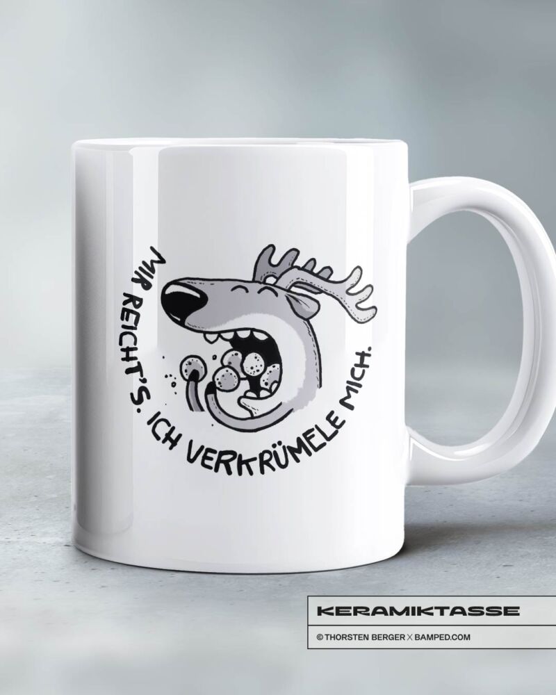 KERAMIKTASSE "RENTIER RUDI / KEKSE" – Bild 2