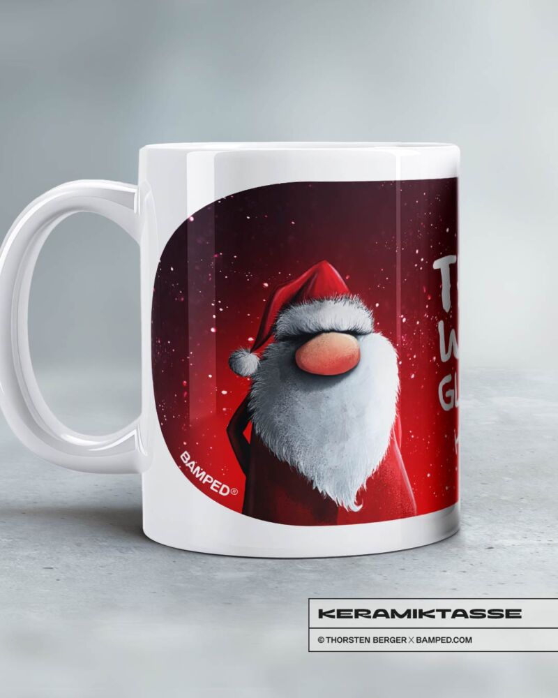 KERAMIKTASSE "SANTA CLAUS" / GLOW WINE – Bild 4