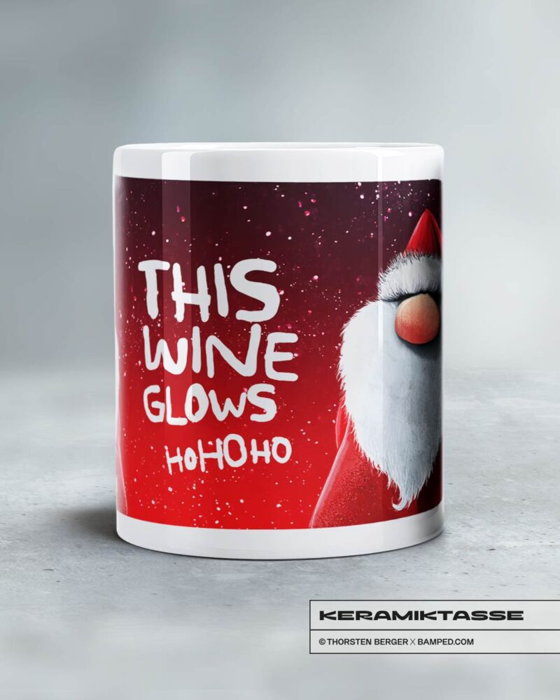 KERAMIKTASSE "SANTA CLAUS" / GLOW WINE – Bild 3