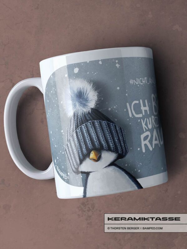 KERAMIKTASSE "PINGUIN AUSZEIT"