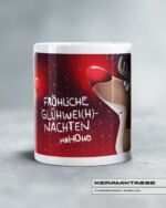 KERAMIKTASSE "RENTIER RUDI" / GLÜHWEIHNACHTEN – Bild 3