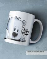 KERAMIKTASSE "LAZY BEAR"