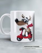 KERAMIKTASSE "RENTIER RUDI / MOPED" – Bild 4