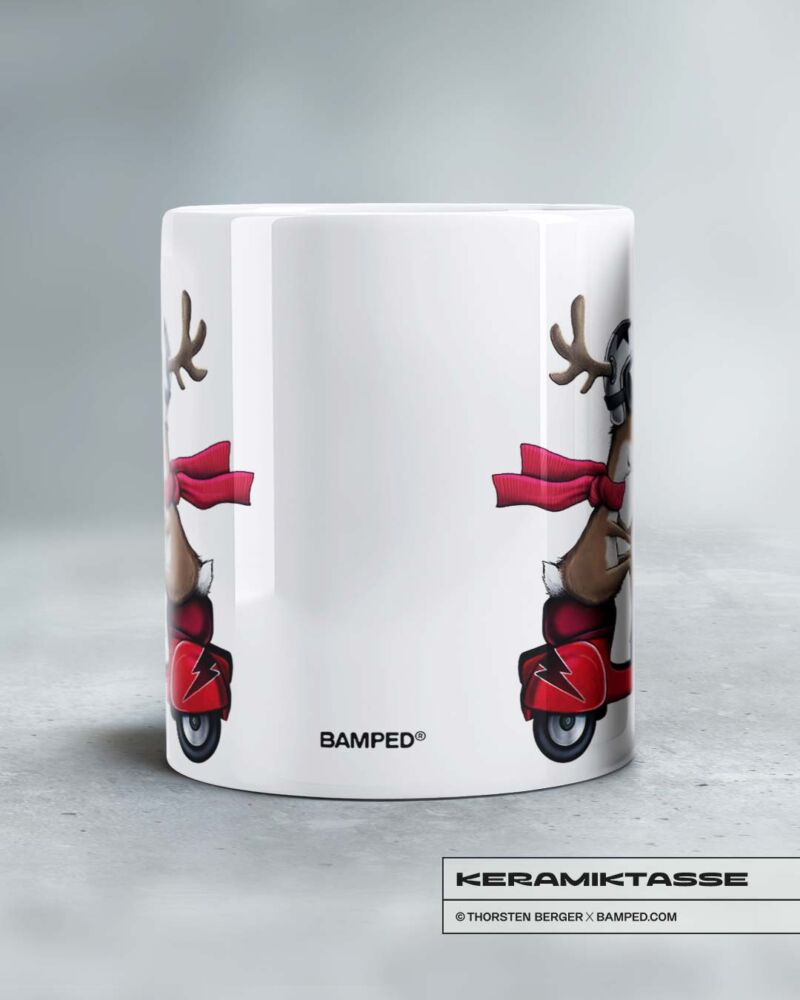 KERAMIKTASSE "RENTIER RUDI / MOPED" – Bild 3