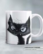 KERAMIKTASSE "BLACK CAT / CATASTROPHE" – Bild 2