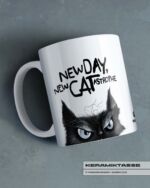 KERAMIKTASSE "BLACK CAT / CATASTROPHE"