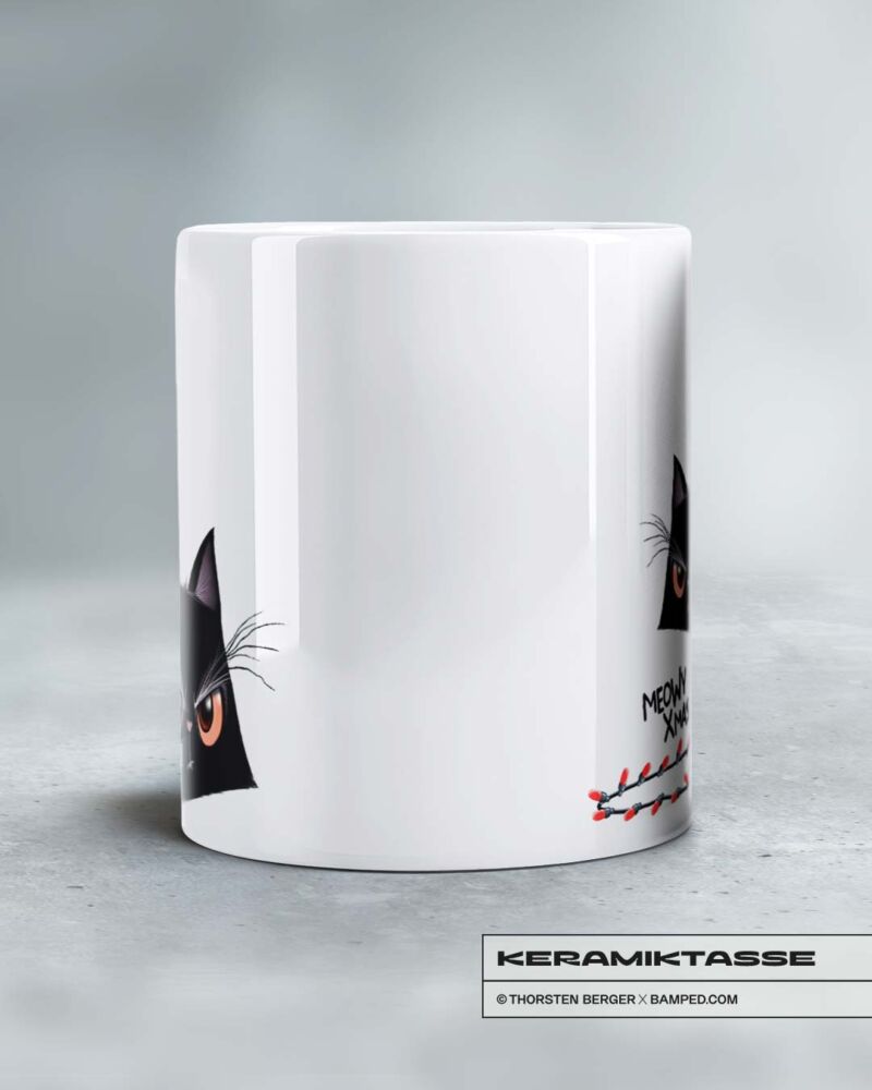 KERAMIKTASSE "MEOWY XMAS" – Bild 3