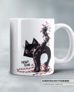 KERAMIKTASSE "MEOWY XMAS" – Bild 2