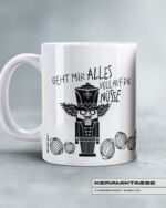 KERAMIKTASSE "NUSSKNACKER" /  NÜSSE – Bild 4