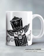 KERAMIKTASSE "NUSSKNACKER" /  NÜSSE – Bild 2