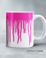 KERAMIKTASSE "GRAFFITI DRIPS" / PINK – Bild 4