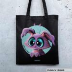 BAUMWOLLTASCHE "CUTE PSYCHO" / MONSTA COLLECTION