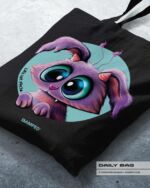 BAUMWOLLTASCHE "CUTY" / MONSTA COLLECTION – Bild 2