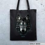 BAUMWOLLTASCHE "WOLF"
