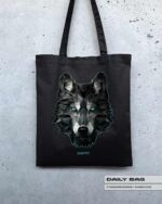 BAUMWOLLTASCHE "WOLF"