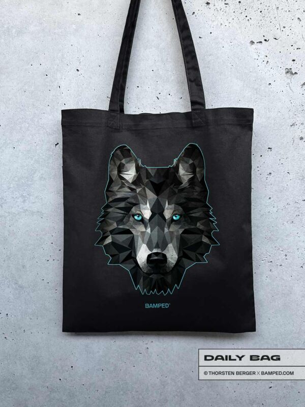 BAUMWOLLTASCHE "WOLF"