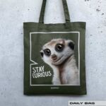 BAUMWOLLTASCHE "ERDMÄNNCHEN"