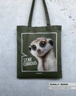 BAUMWOLLTASCHE "ERDMÄNNCHEN"