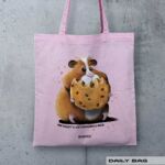 BAUMWOLLTASCHE "HAMSTER BARNEY"