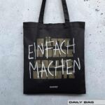 BAUMWOLLTASCHE "MACHEN"