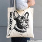 BAUMWOLLTASCHE "DOGGY BAG" / NATURAL