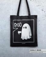 BAUMWOLLTASCHE "BOO" – Bild 2