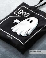 BAUMWOLLTASCHE "BOO"