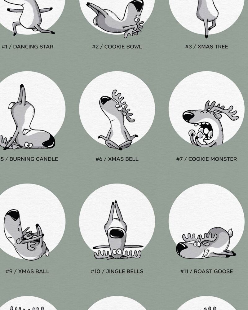 ART PRINT "XMAS RETREAT" / GREEN – Bild 2