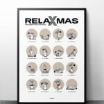 ART PRINT "XMAS RETREAT" / WHITE