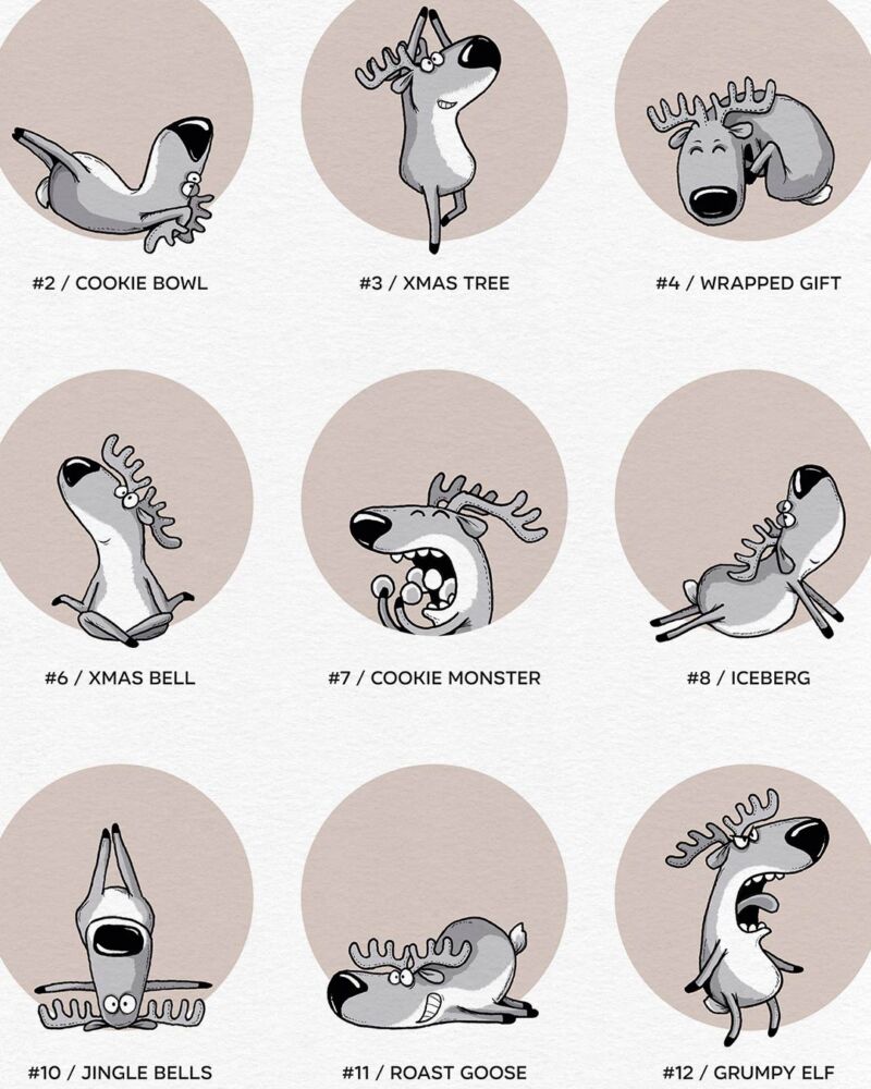 ART PRINT "XMAS RETREAT" / WHITE – Bild 2