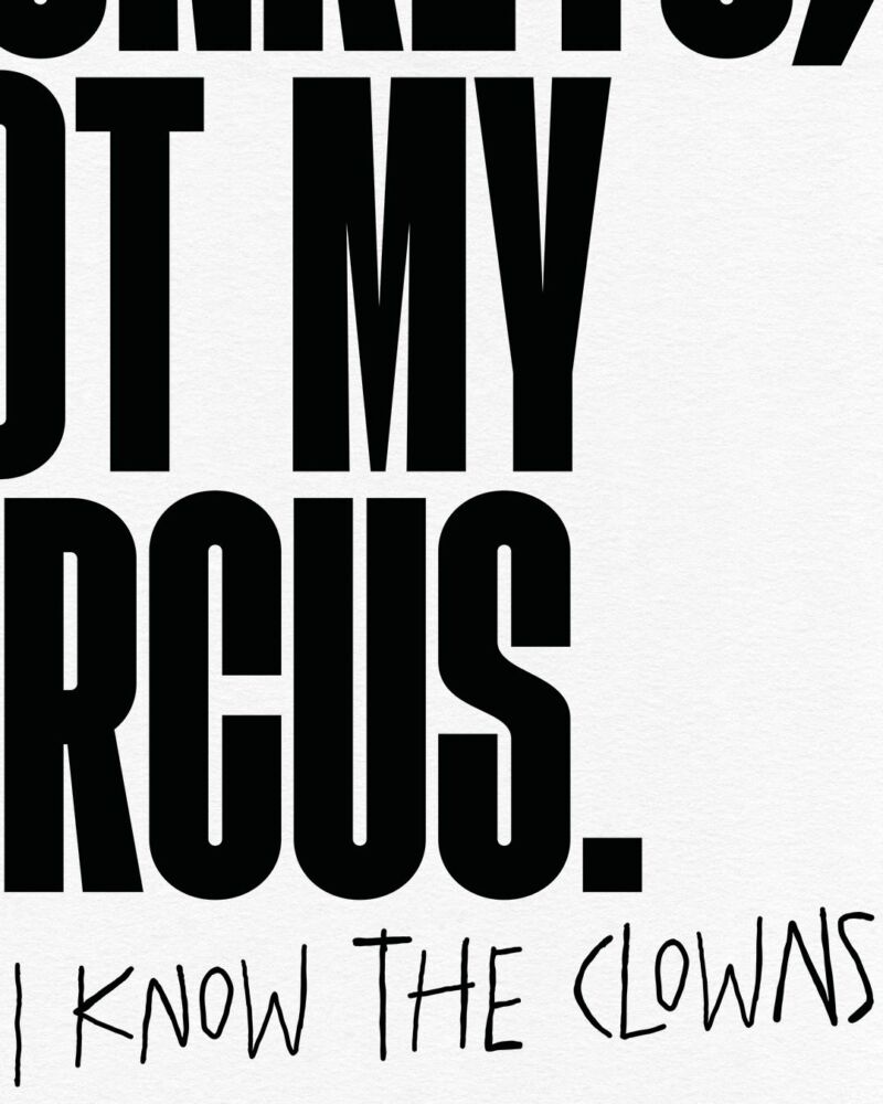 ART PRINT "NOT MY MONKEYS" – Bild 2