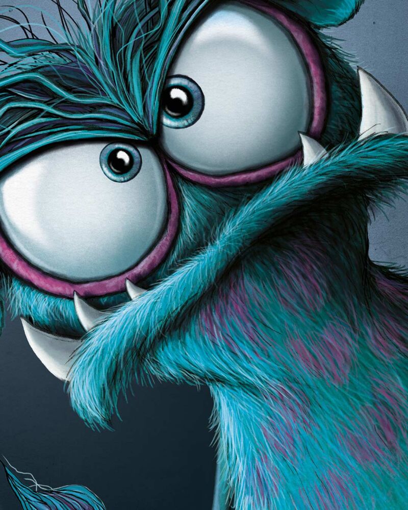 ART PRINT "AUSRASTEN" / MONSTA COLLECTION – Bild 2