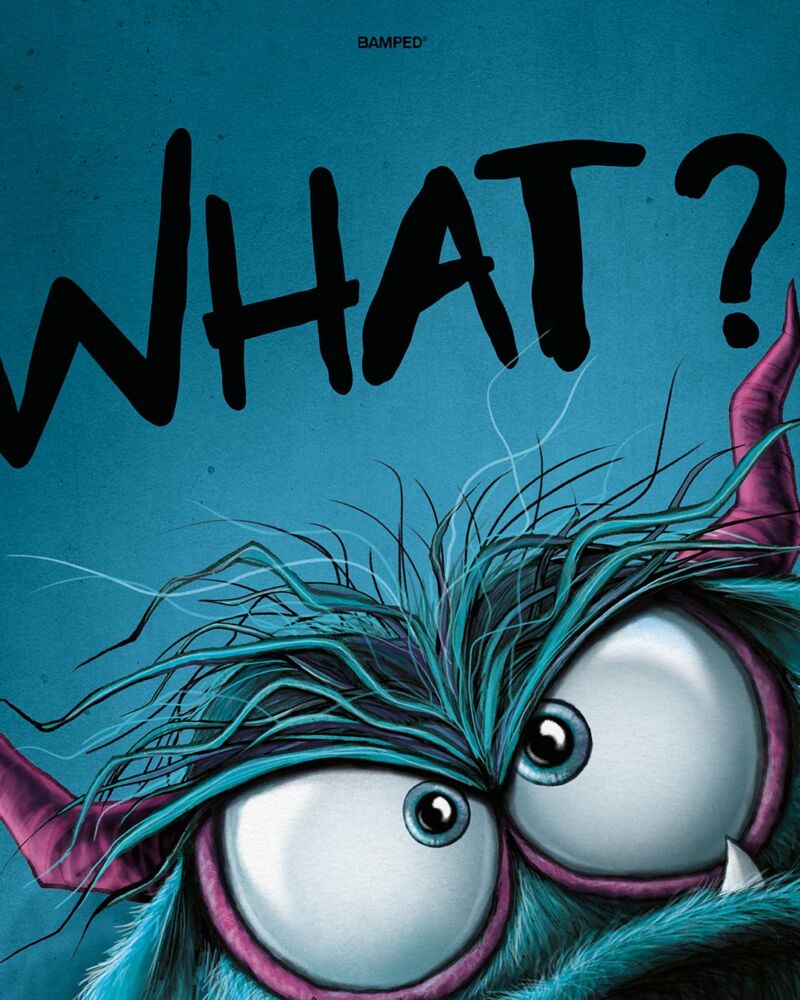 ART PRINT "WHAT" / MONSTA COLLECTION – Bild 2