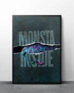 ART PRINT "MONSTA INSIDE" / MONSTA COLLECTION