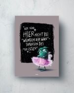 ART PRINT "GRUMMELFEE" / SO ISSES – Bild 3