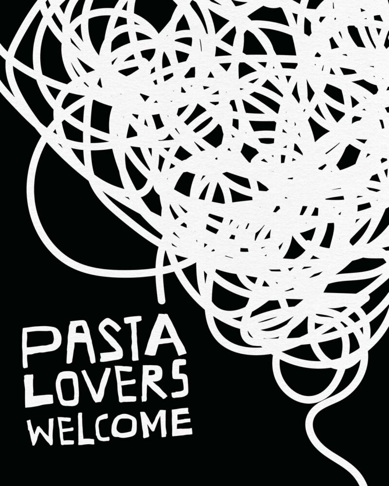 ART PRINT "PASTA LOVERS" – Bild 2