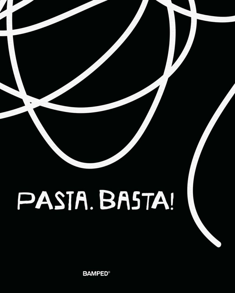 ART PRINT "PASTA BASTA" – Bild 2