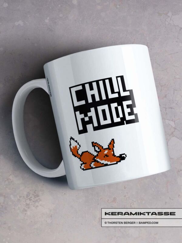 KERAMIKTASSE "CHILL MODE" / FOX