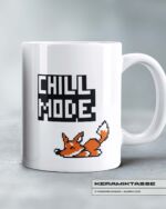 KERAMIKTASSE "CHILL MODE" / FOX – Bild 2