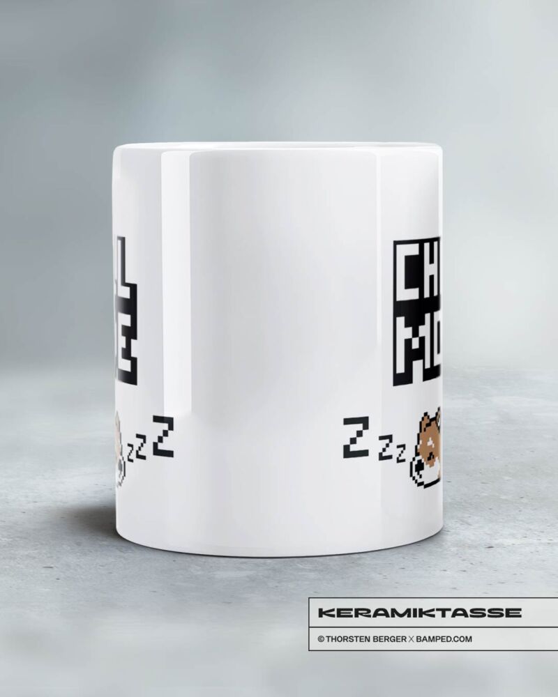KERAMIKTASSE "CHILL MODE" / BEAR – Bild 3