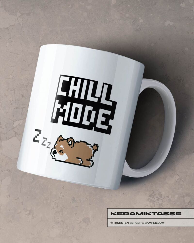 KERAMIKTASSE "CHILL MODE" / BEAR – Bild 4