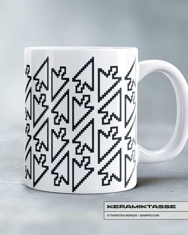 KERAMIKTASSE "PIXEL" / MOUSEOVER – Bild 4