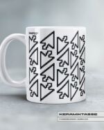 KERAMIKTASSE "PIXEL" / MOUSEOVER – Bild 2