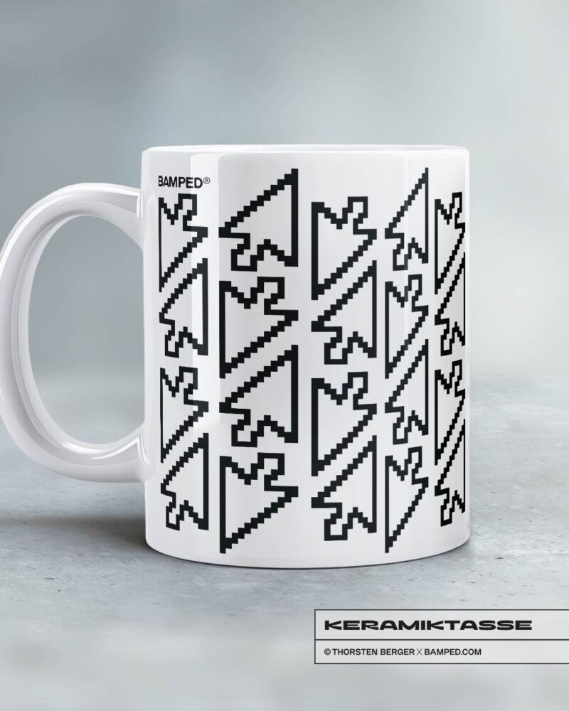 KERAMIKTASSE "PIXEL" / MOUSEOVER – Bild 2