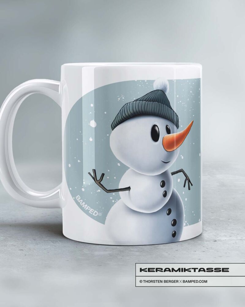 KERAMIKTASSE "SNOWMAN" – Bild 4
