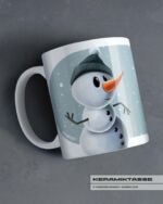 KERAMIKTASSE "SNOWMAN"
